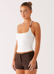 Palm Beach Top - Ivory