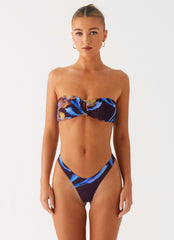 Cuba Bikini Bottoms - Dark Floral